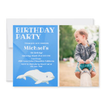 Beluga Whale Blue Arctic Ocean Photo Birthday