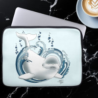 Beluga Whale Blue