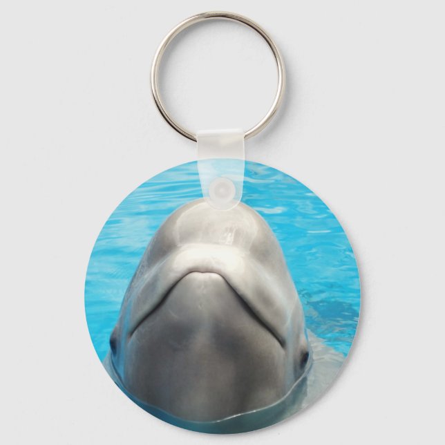 Beluga Whale Keychain (Front)