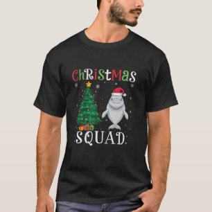 Beluga Whale Squad Boys Girls Kids Christmas Tree T-Shirt