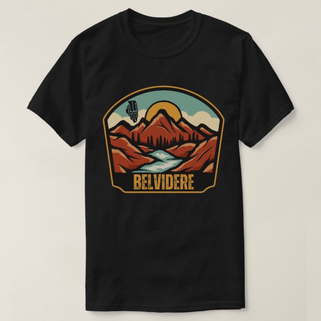 Belvidere, Illinois T-Shirt (Design Front)