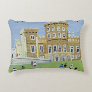 Belvoir Castle 1992 Decorative Pillow