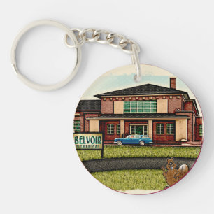 Belvoir Elementary Alumni (Personalized) Keychain