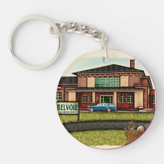 Belvoir Elementary Alumni (Personalized) Keychain