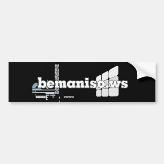 #bemaniso stickit bumper sticker