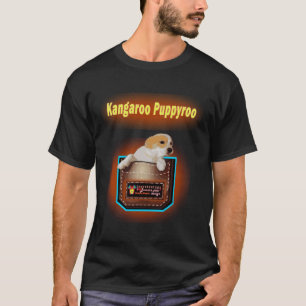 Bemore Plus Designs Kangaroo Puppyroo teaseteetops T-Shirt