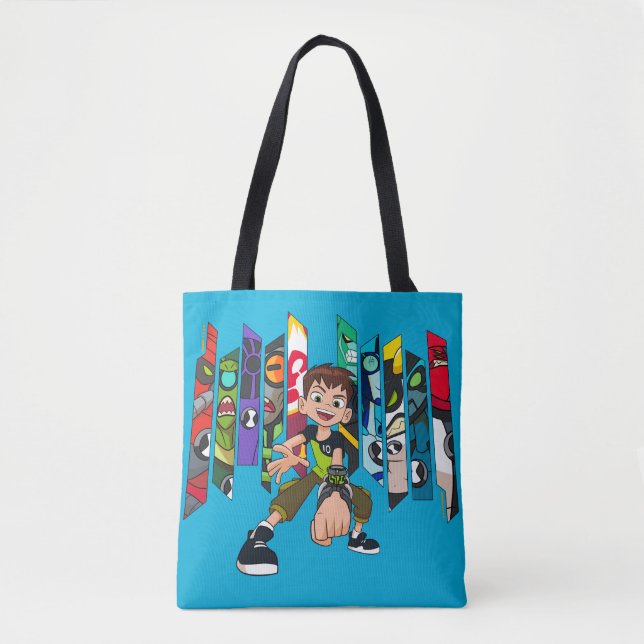 Ben 10 Alien Collection Graphic Tote Bag (Front)