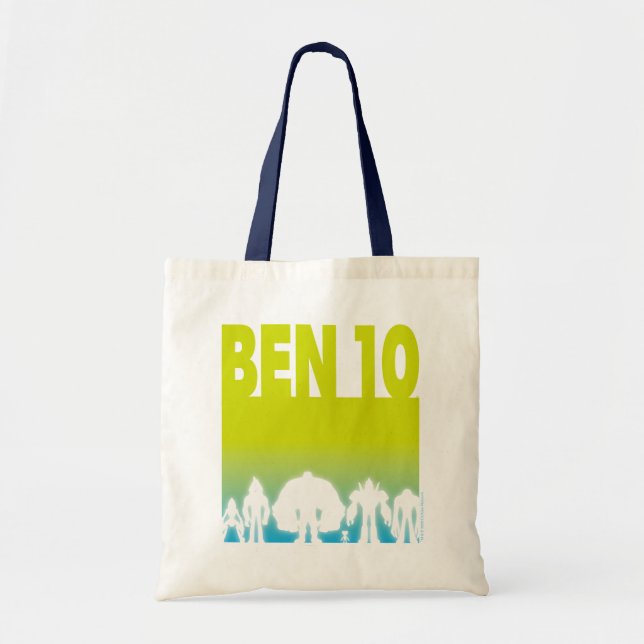 Ben 10 Alien Line-up Logo Tote Bag (Front)