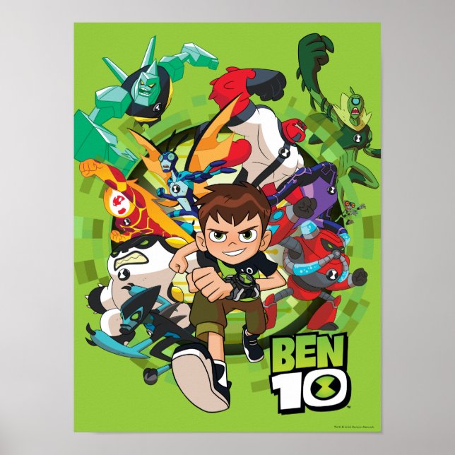 Ben 10 Alien Rush Graphic Poster (Front)