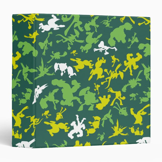 Ben 10 Alien Shape Pattern Binder (Front/Spine)