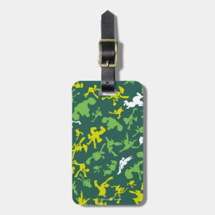 Ben 10 Alien Shape Pattern Luggage Tag