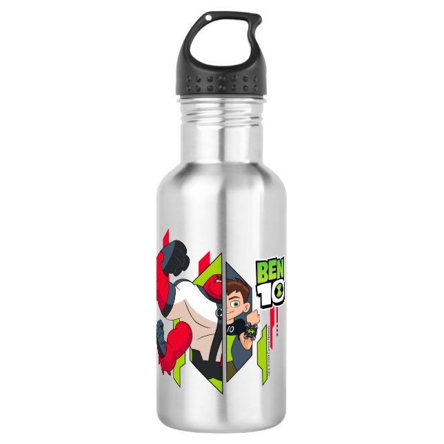 Ben 10 Four Arms DNA Transformation 532 Ml Water Bottle (Front)