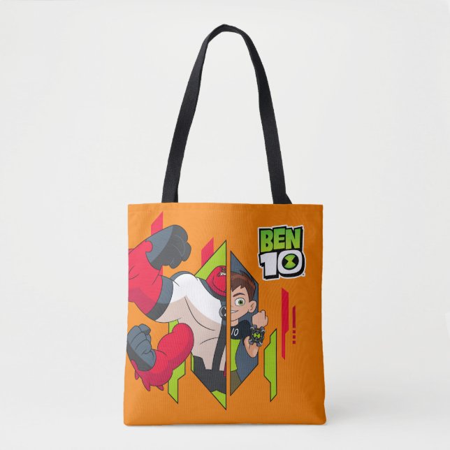 Ben 10 Four Arms DNA Transformation Tote Bag (Front)
