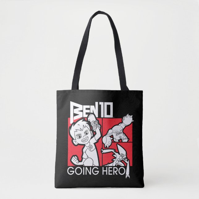 Ben 10 Going Hero Tote Bag (Front)