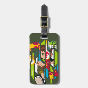 Ben 10 Heatblast DNA Transformation Luggage Tag
