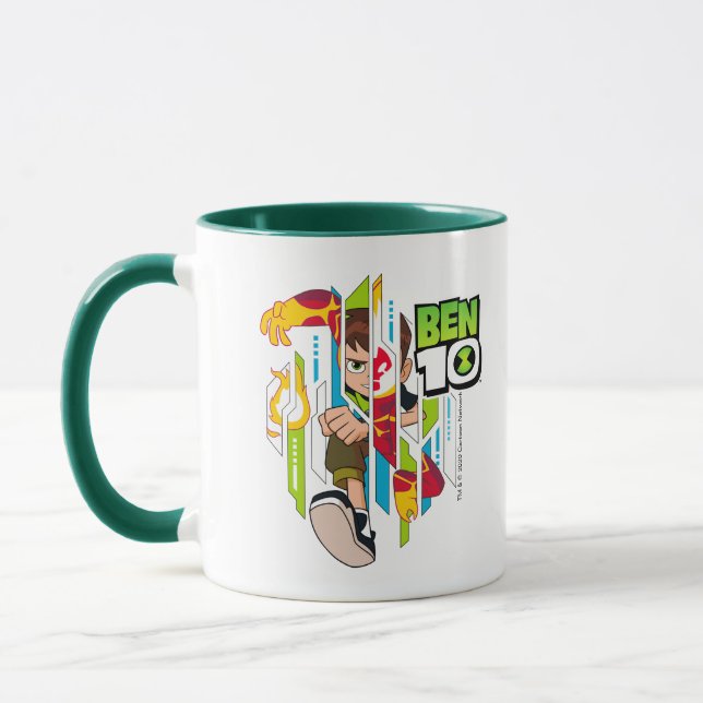 Ben 10 Heatblast DNA Transformation Mug (Left)