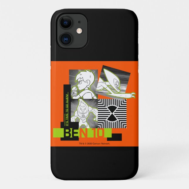 Ben 10 - It's Time To Go Alien Case-Mate iPhone Case (Back)