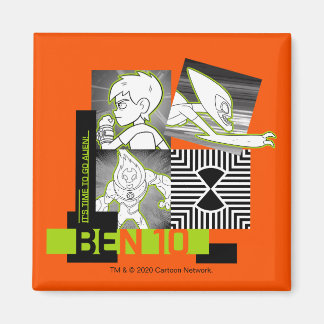 Ben 10 - It's Time To Go Alien Magnet