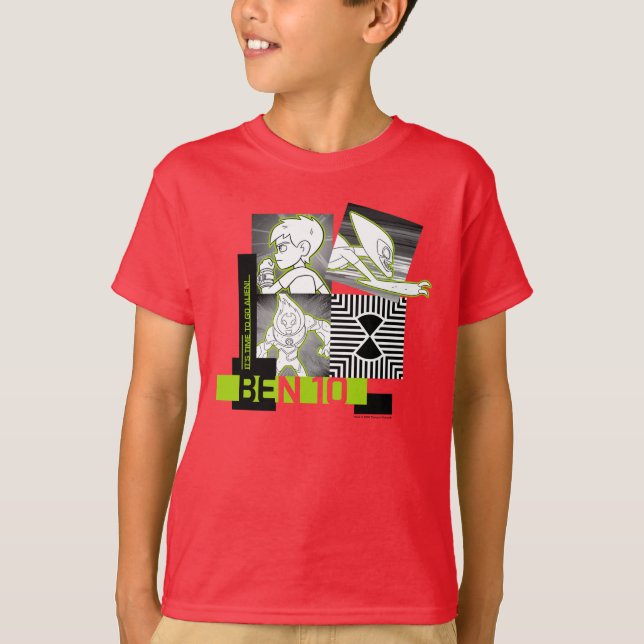 Ben 10 - It's Time To Go Alien T-Shirt (Front)
