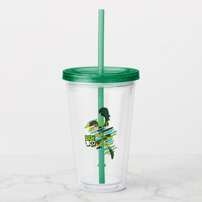 Ben 10 Wildvine DNA Transformation Acrylic Tumbler (Front)