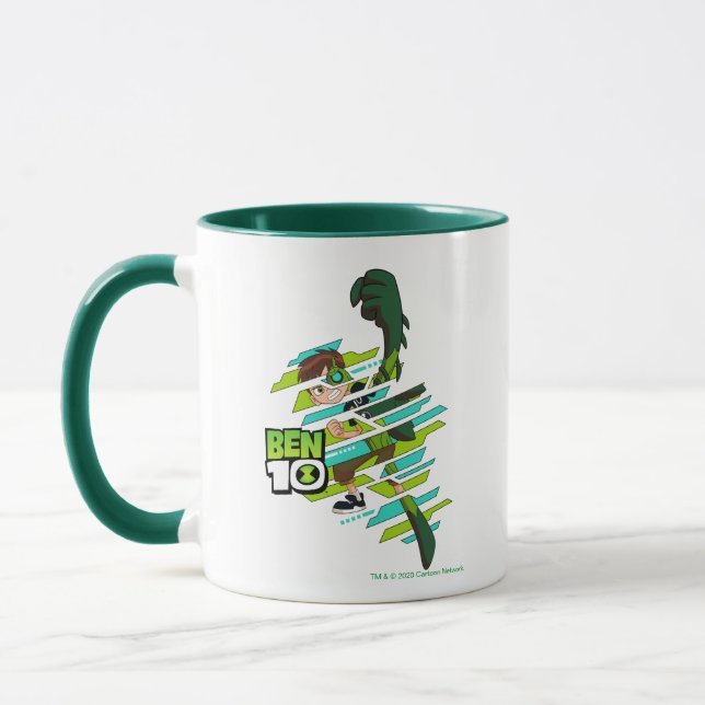 Ben 10 Wildvine DNA Transformation Mug (Left)