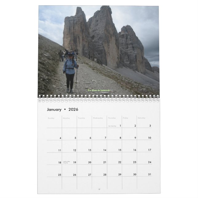 Ben and Sherie's 2008 Italy Calendar (Jan 2026)