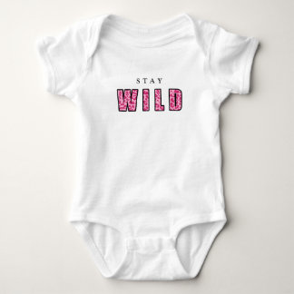 ben azelart stay wild baby bodysuit