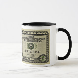 Ben Bernanke Billion Dollar Bill Mugs