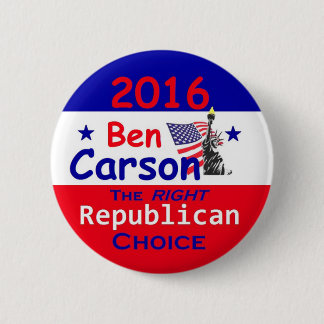 Ben CARSON 2016 2 Inch Round Button