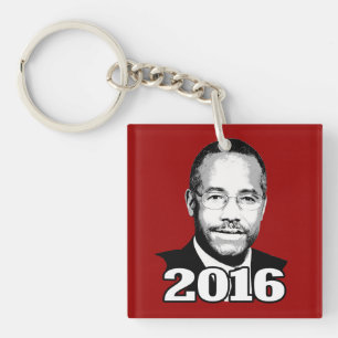 BEN CARSON 2016 CANDIDATE KEYCHAIN