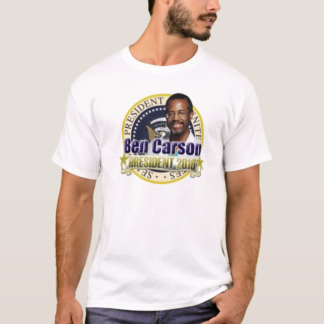 Ben Carson pour le Président T-shirts (Devant)