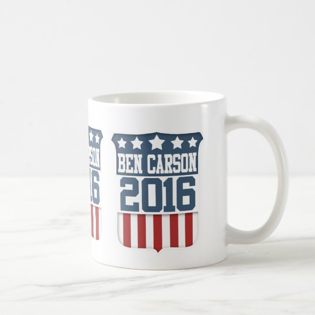 Ben Carson President 2016 Coffee Mug (Right)
