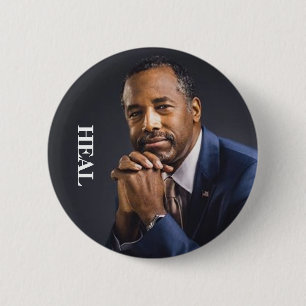 Ben Carson President 2016 HEAL 2 Inch Round Button