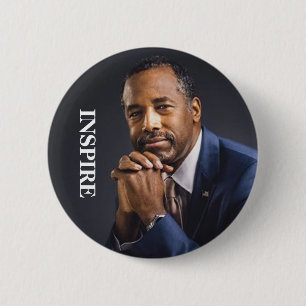 Ben Carson President 2016 INSPIRE 2 Inch Round Button