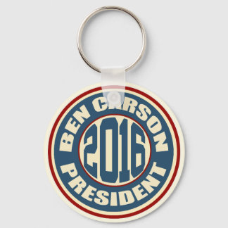Ben Carson President 2016 Keychain