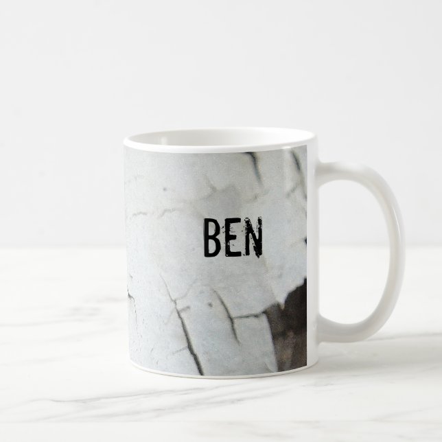 Ben Custom facked paint name mug (Droite)