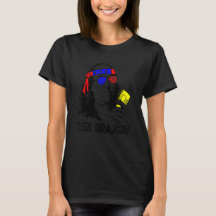 Ben Drankin 4th Of July 2022 Men Women Usa Flag T-Shirt