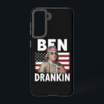 Ben Drankin Beer 4th of July Vintage Flag Funny Samsung Galaxy Case<br><div class="desc">Ben Drankin Beer 4th of July Vintage Flag Funny</div>