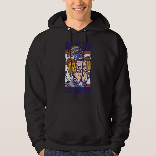 Ben Drankin  Drinking Benjamin Franklin Meme July  Hoodie (Front)