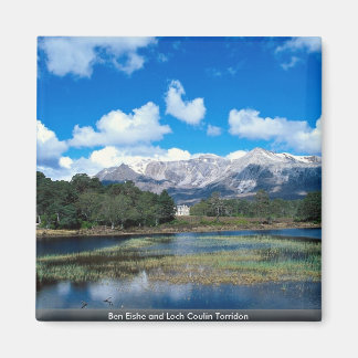 Ben Eishe and Loch Coulin Torridon Magnet