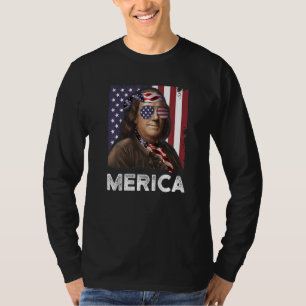 Ben Franklin 4th Of July Boys Kids Men Merica Amer T-Shirt