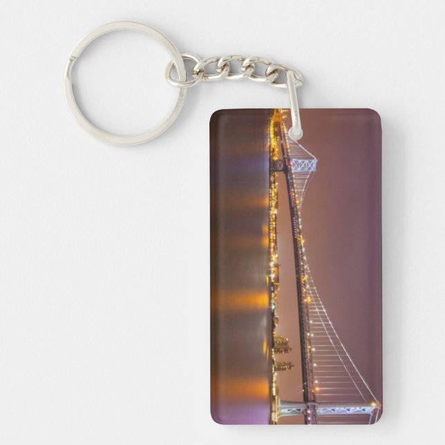 Ben Franklin Bridge Keychain (Front)