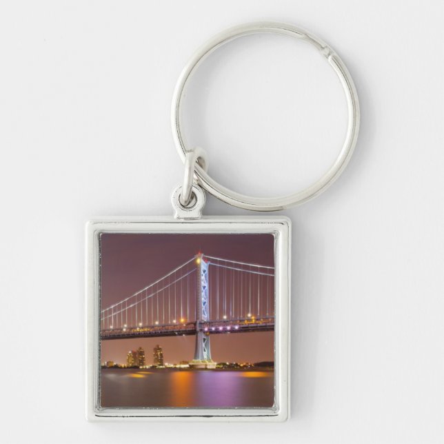 Ben Franklin Bridge Keychain (Front)