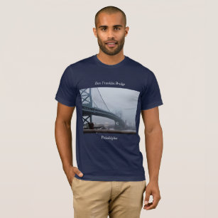 Ben Franklin Bridge Philadelphia T-Shirt