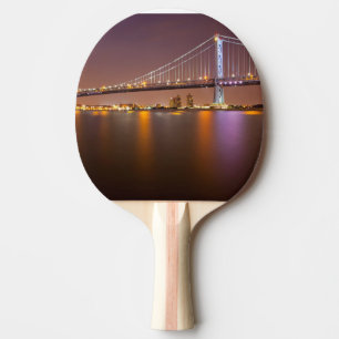 Ben Franklin Bridge Ping Pong Paddle