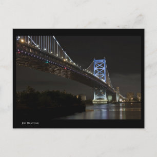 Ben Franklin Bridge Postcard