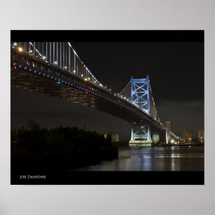 Ben Franklin Bridge Poster