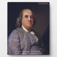 Ben Franklin "Love Thy Neighbour"