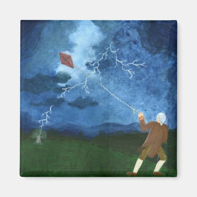 Ben Franklin Magnet (Front)