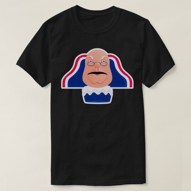 Ben Franklin Talking Head Pullover (Design devant)